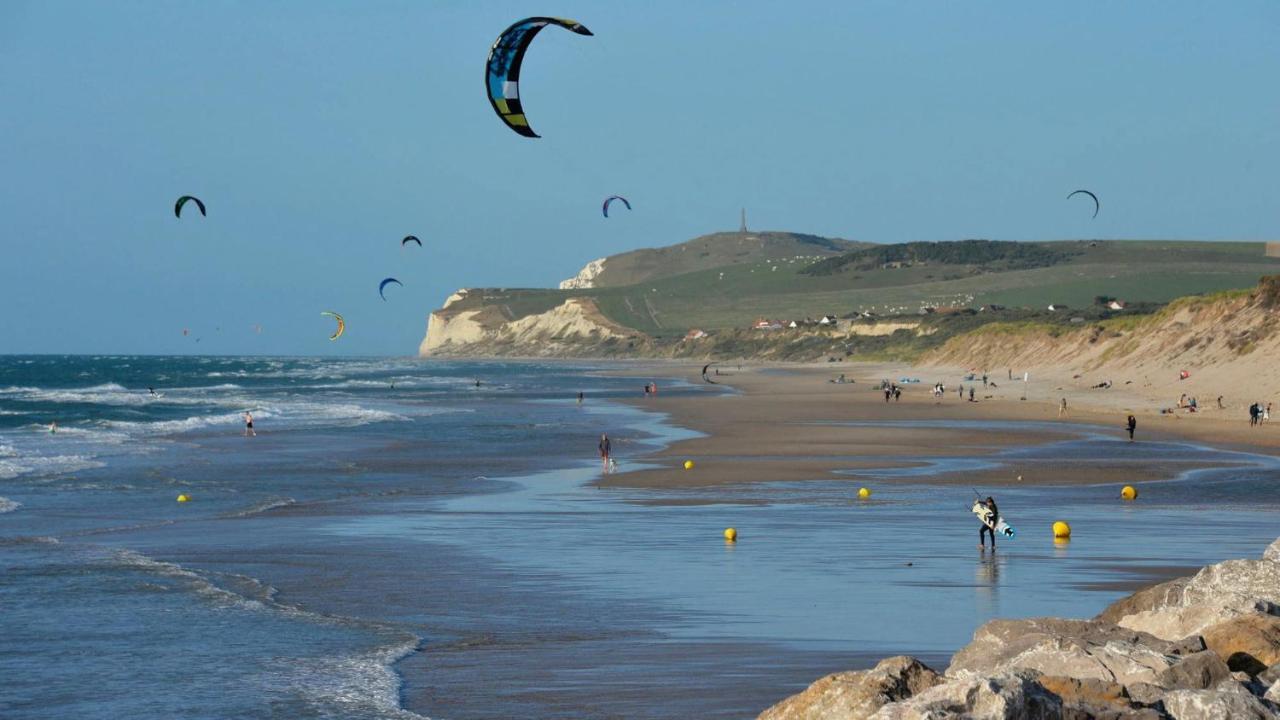 Studio Plage, Vue Mer Et Dragon, Garage Pour Moto 加来 外观 照片